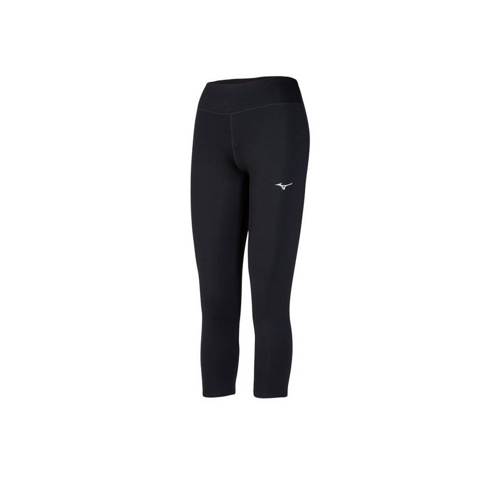 Mizuno Women's 3/4 Length Tights Black (530062-DCO)